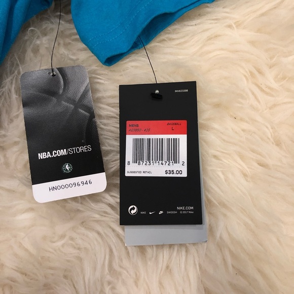 Charlotte Hornets NBA Jordan basketball shirt - Picture 7 of 7